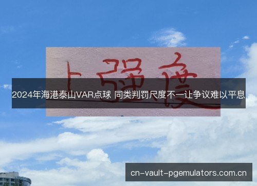 2024年海港泰山VAR点球 同类判罚尺度不一让争议难以平息